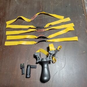 Slingshot w/ Laser Sight & Xtra Bands
